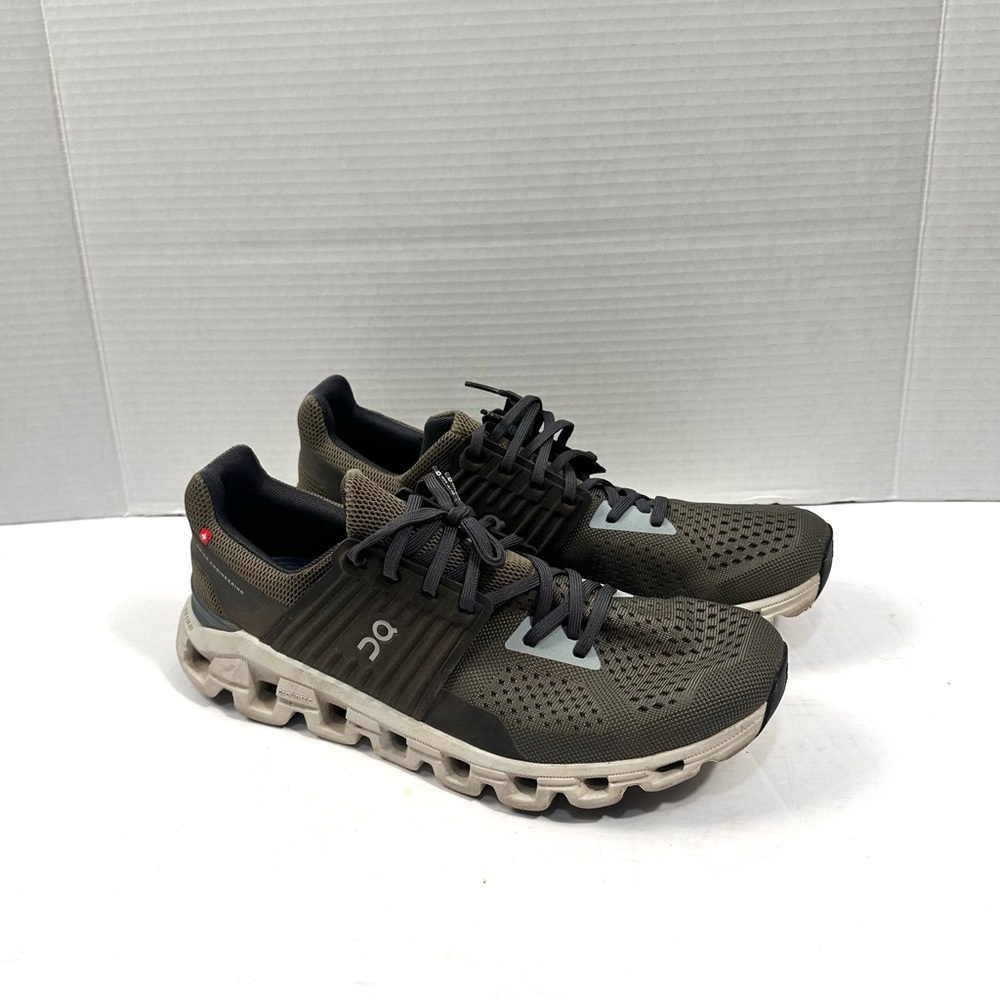 On Cloudswift Olive Green Shoes Sz 10.5